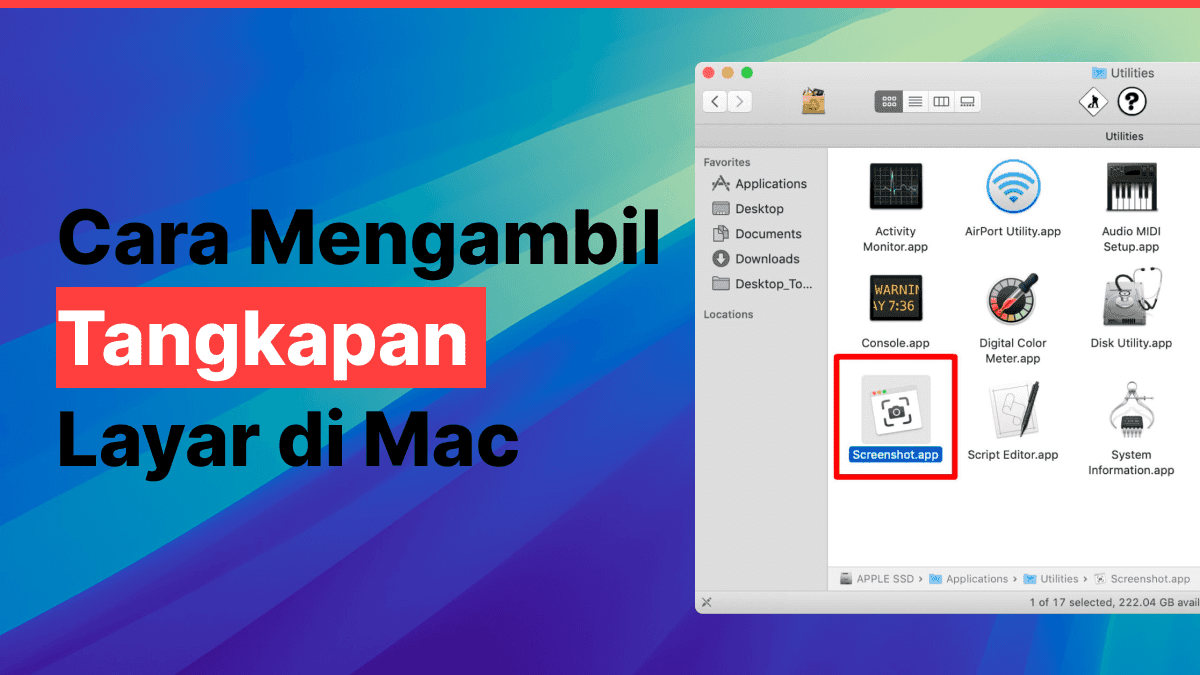 Cara Mengambil Tangkapan Layar di Mac Cara Mengambil Tangkapan Layar di Mac